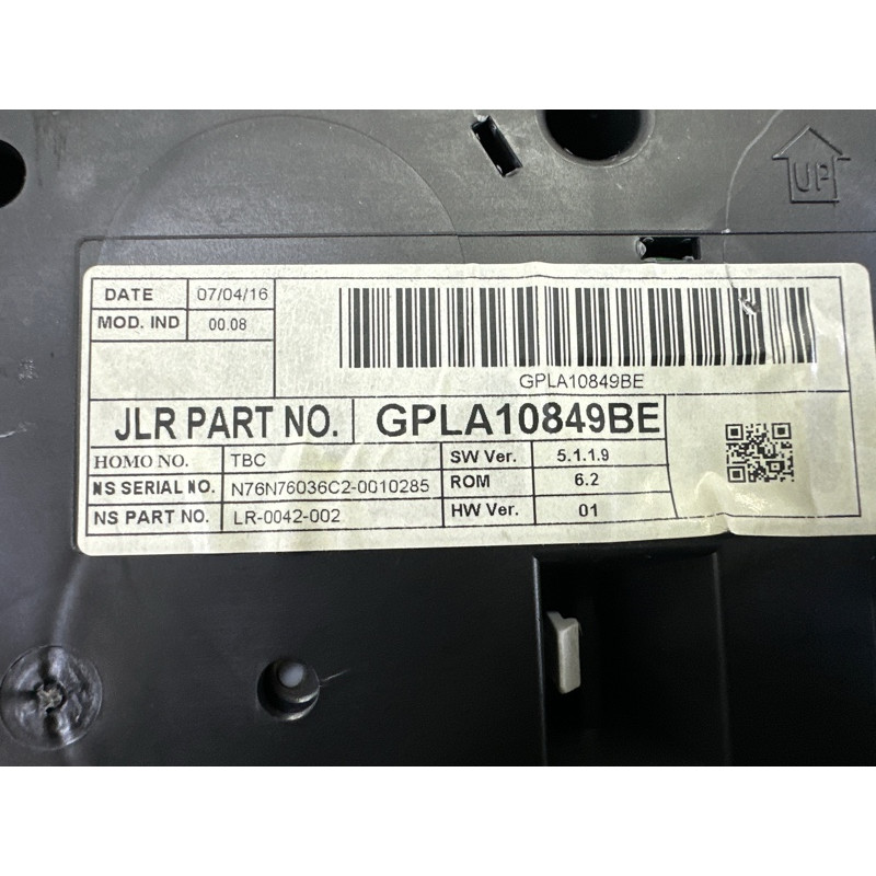 Панель приборов (салон) LAND ROVER RANGE ROVER Sport L494 2016 3.0 Diesel LR080373