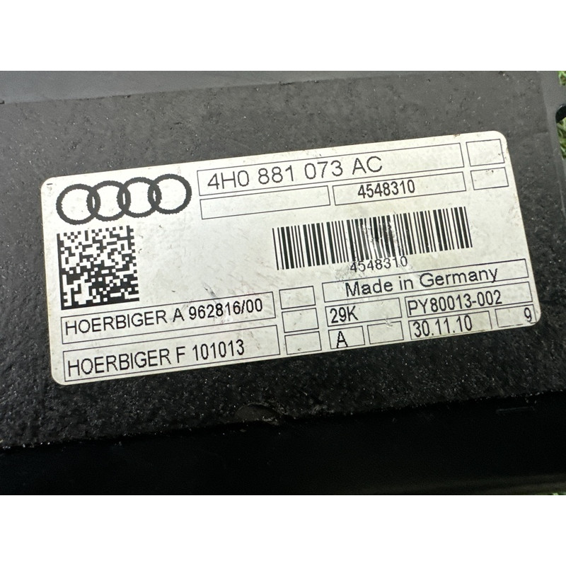 Компрессор подкачки сидений (закрытая категория) AUDI A8 D4 2011 4.2 CDRA 4H0886073AC