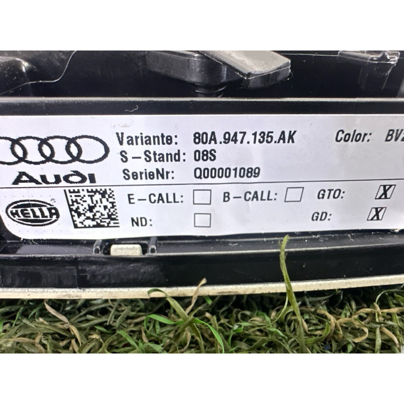 Плафон салона (салон) AUDI Q5 FY 2018 2.0 DAYB 80A947135AKBV2