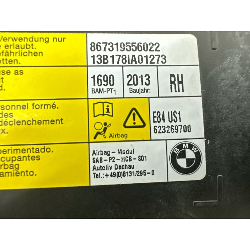 Airbag сидения (airbag / безопасность) BMW X1 E84 2014 2.0 72127319556