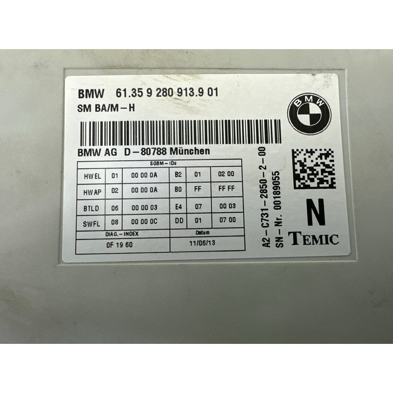 Блок управления сиденьем (электрика / блоки управления) BMW 3-series F30 2013 2.0 61359459673