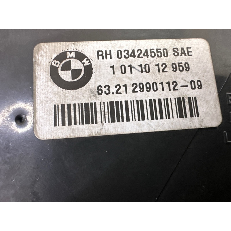 Задний фонарь (оптика) BMW X1 E84 2014 2.0 63212990112