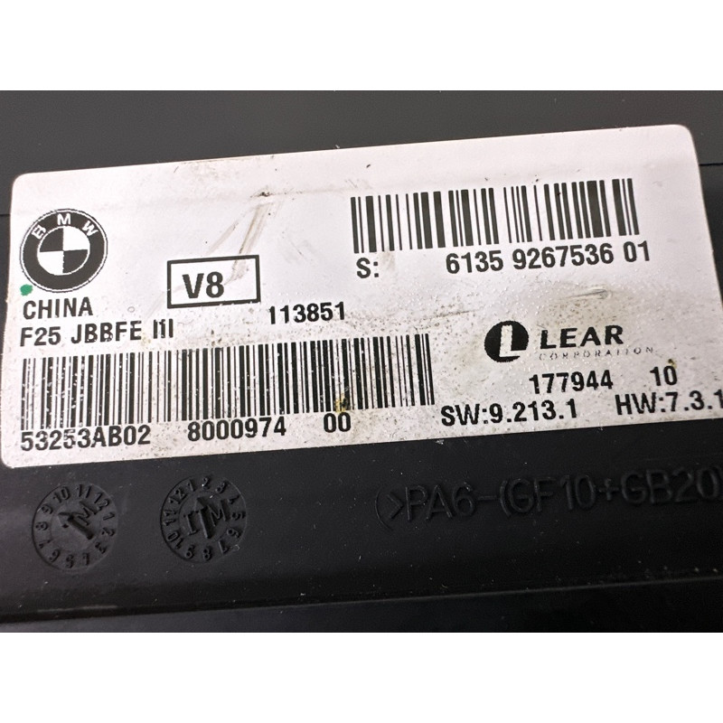 ЭБУ JBE 3 (электрика / блоки управления) BMW X3 F25 2012 3.0 61356992424