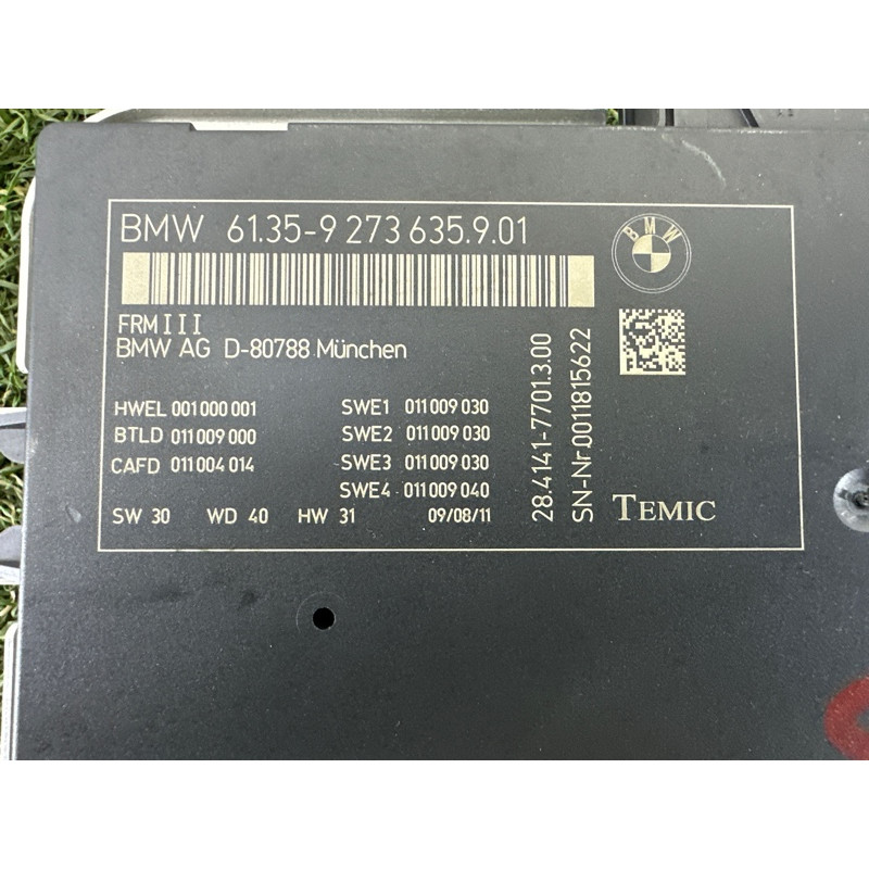 Блок FRM (электрика / блоки управления) BMW X3 F25 2012 3.0 61356992947