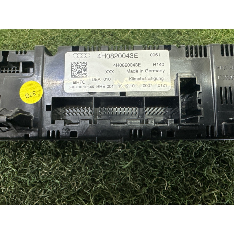 Панель управления климат-контролем (электрика / блоки управления) AUDI A8 D4 2011 4.2 CDRA 4H0820043HDEA
