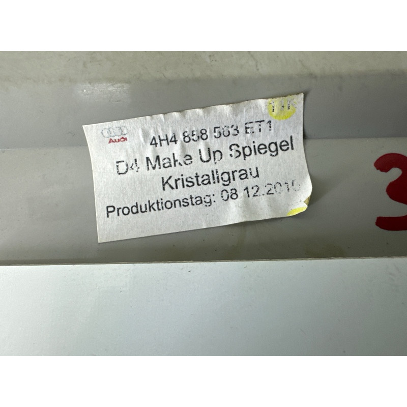 Зеркало салона (стекла и зеркала) AUDI A8 D4 2011 4.2 CDRA 4H4858563ET1
