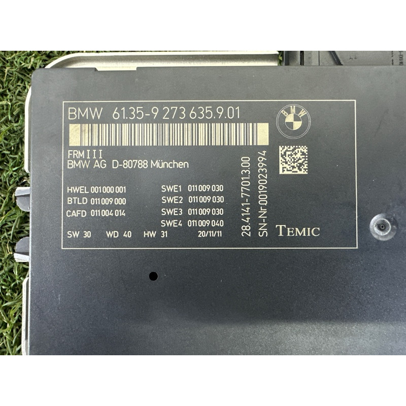 Блок FRM (электрика / блоки управления) BMW X3 F25 2012 3.0 61356992947