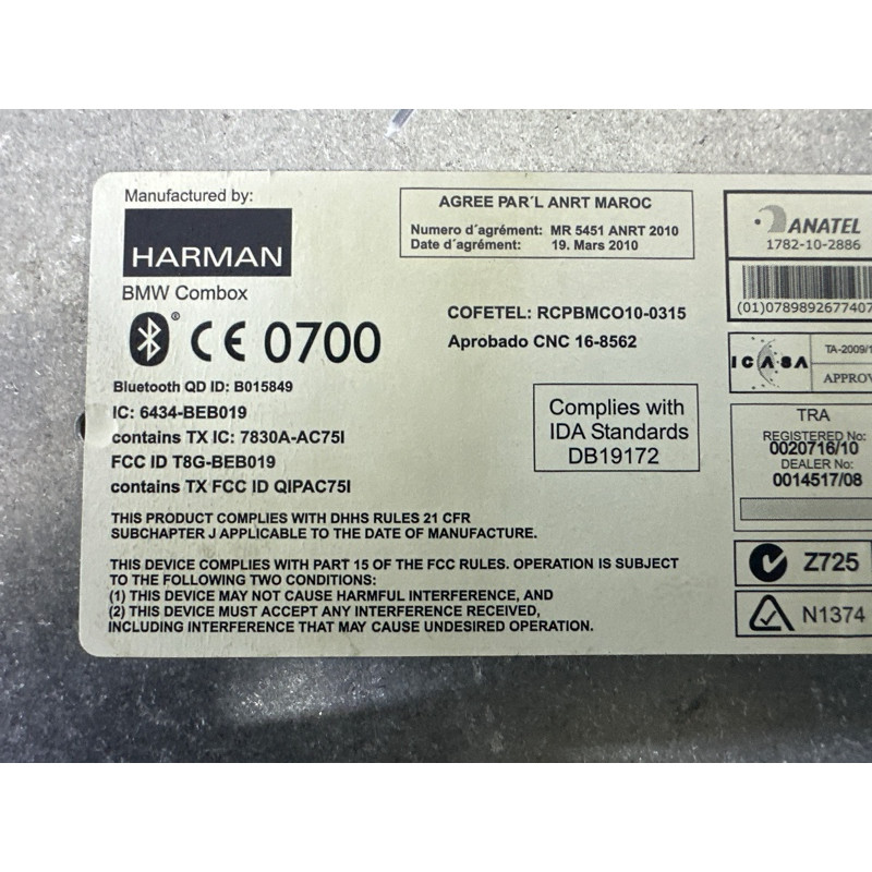 Блок телематики (электрика / блоки управления) BMW X3 F25 2012 3.0 84102447927