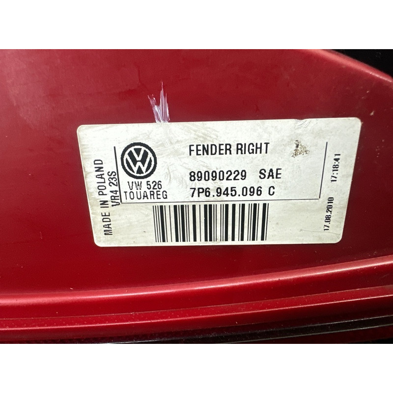 Задний фонарь (оптика) Volkswagen Touareg NF 2012 3.0 Hybrid CGFA 7P6945096E