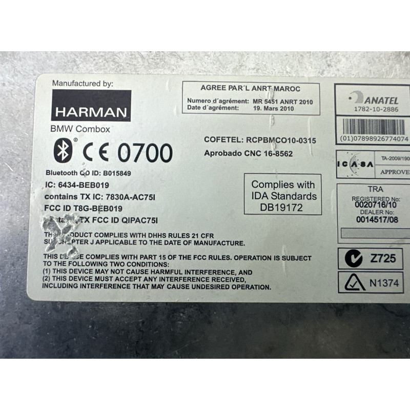 Блок телематики (электрика / блоки управления) BMW X1 E84 2014 2.0 84102447925