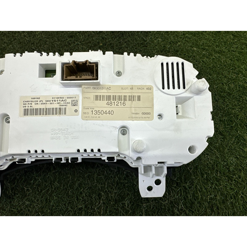Панель приборов (салон) Jeep Grand Cherokee WK2 2018 3.6 68331511AC