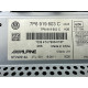 Магнитофон (электрика) Volkswagen Touareg NF 2012 3.0 TDI 7P6919603C