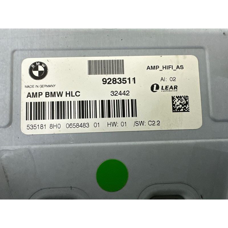 Усилитель звука (электрика) BMW 3-series F30 2013 2.0 65129375054