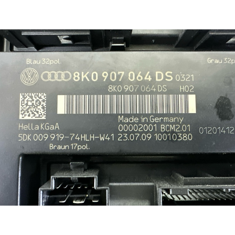 Модуль BCM (электрика / блоки управления) AUDI Q5 8R 2010 3.2 CALB 8K0907064DS