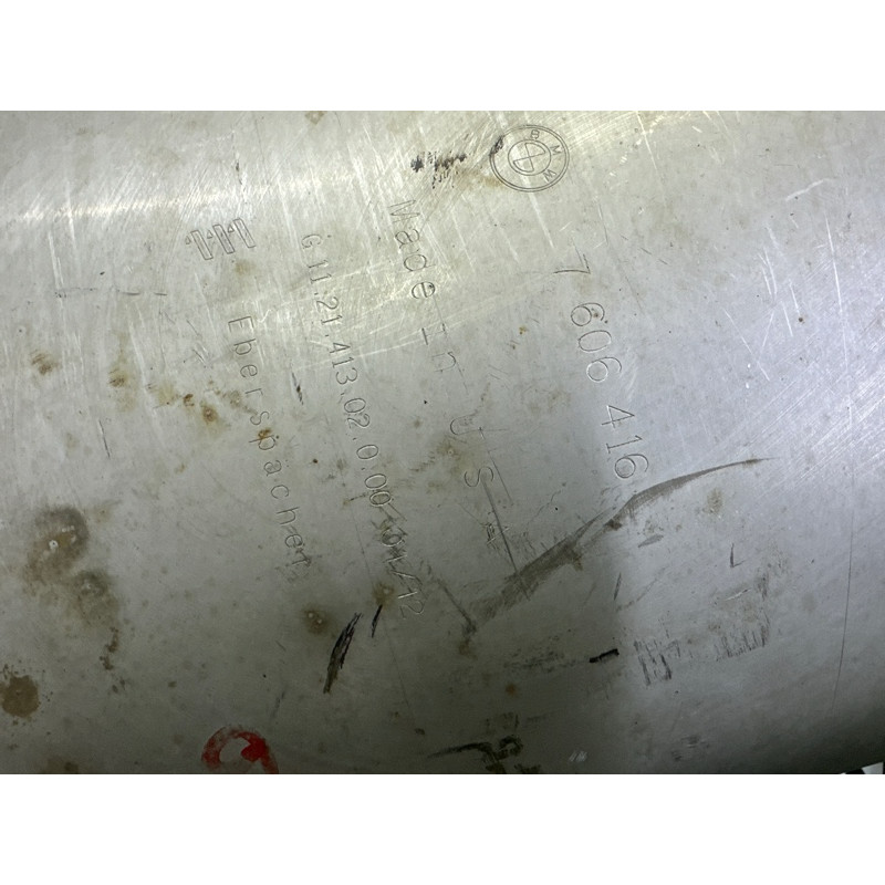 Глушитель (выпускная система) BMW X3 F25 2012 3.0 18307646018