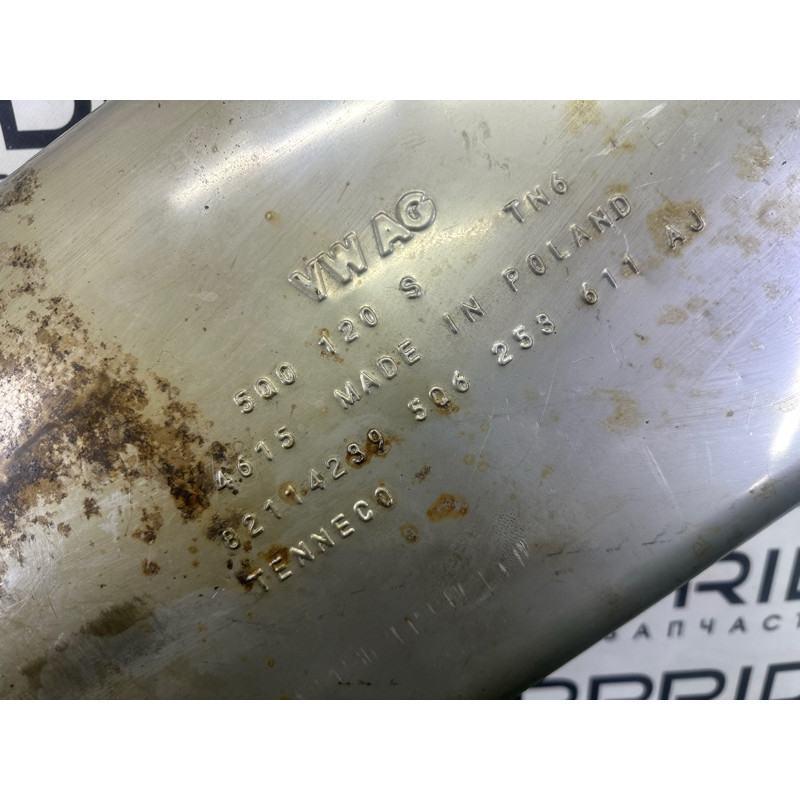 Глушитель (выпускная система) AUDI A3 8V 2016 1.8 CNSB 8V5253609D