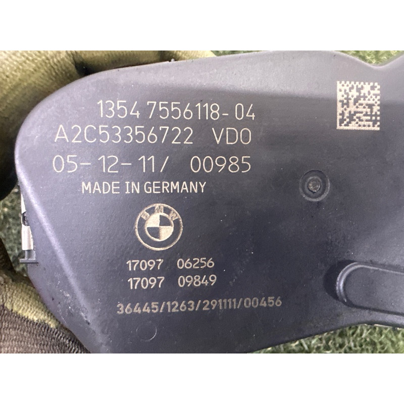Дроссельная заслонка (электрика двигателя) BMW X3 F25 2012 3.0 13547556118