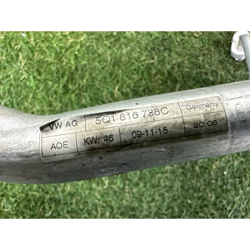 Трубка кондиционера (отопление и кондиционирование) AUDI A3 8V 2016 1.8 CNSB 5Q0820743E