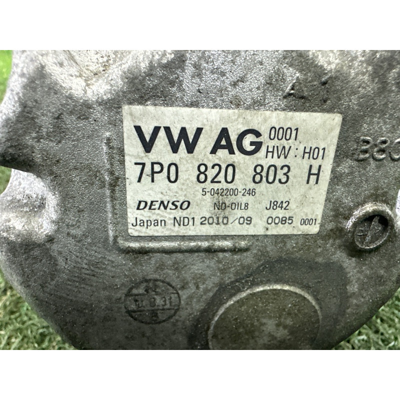 Компрессор кондиционера (отопление и кондиционирование) Volkswagen Touareg NF 2012 3.0 Hybrid CGFA 7P0820803H