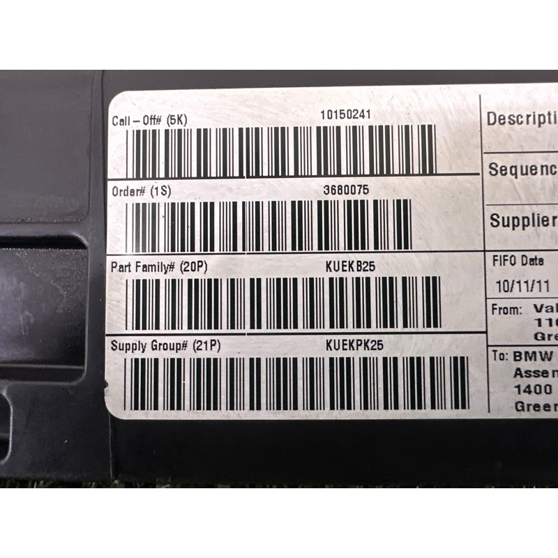 Кріплення радіатора (кузов і елементи) BMW X3 F25 2012 3.0 17117593838