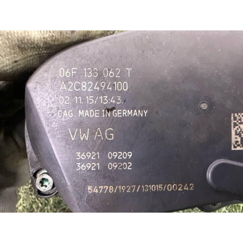 Дроссельная заслонка (электрика двигателя) AUDI A3 8V 2016 1.8 CNSB 06F133062T