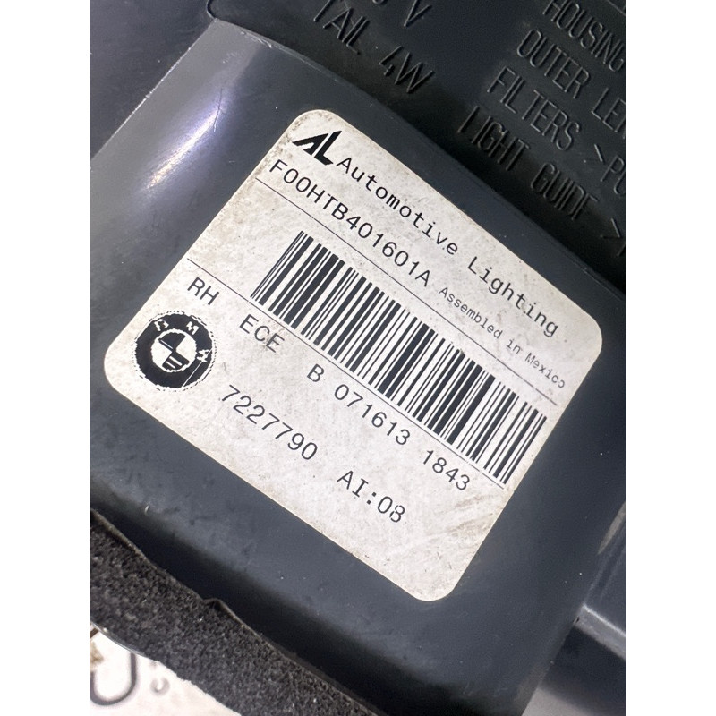 Задний фонарь (оптика) BMW X5 E70 2010 N57D30A 63217227790