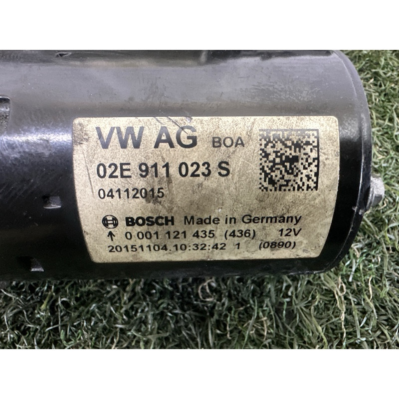 Стартер (электрика) AUDI A3 8V 2016 1.8 CNSB 02E911023S