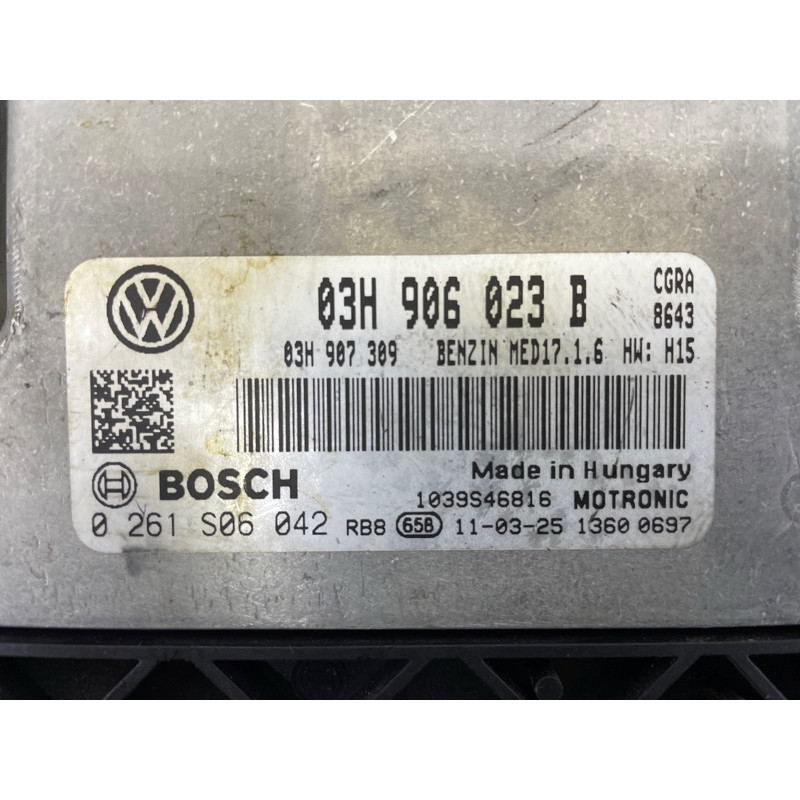 Блок управления двигателем (электрика / блоки управления) Volkswagen Touareg NF 2011 3.6 03H906023B