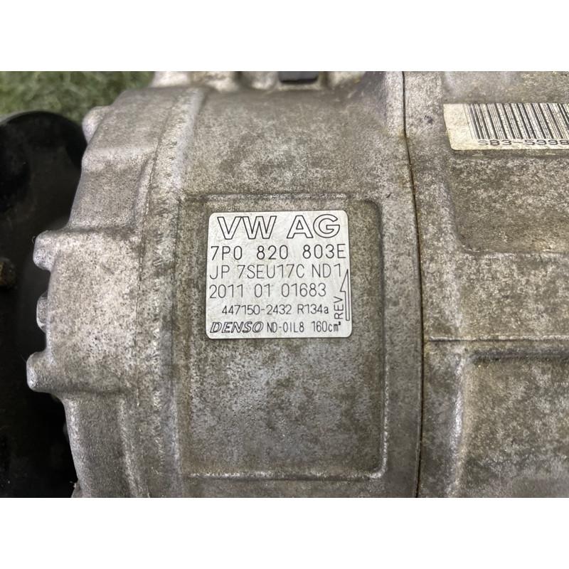 Компрессор кондиционера (отопление и кондиционирование) Volkswagen Touareg NF 2011 3.6 7P0820803E