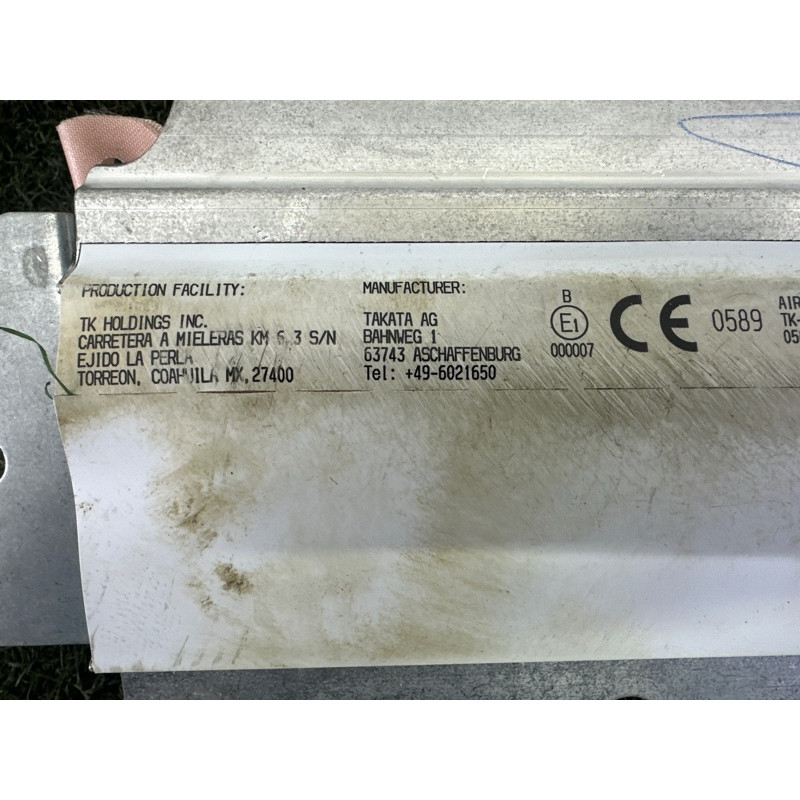 Airbag торпеды (airbag / безопасность) BMW X5 E70 2010 N57D30A 72127943538