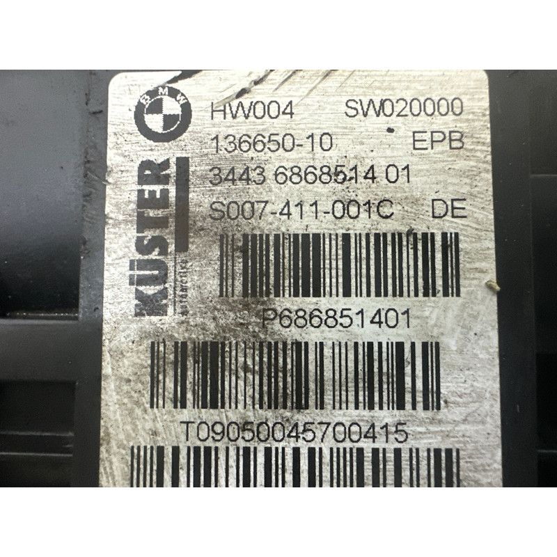 Блок управления стояночным тормозом (электрика / блоки управления) BMW X5 F15 2015 4.4 34436874220