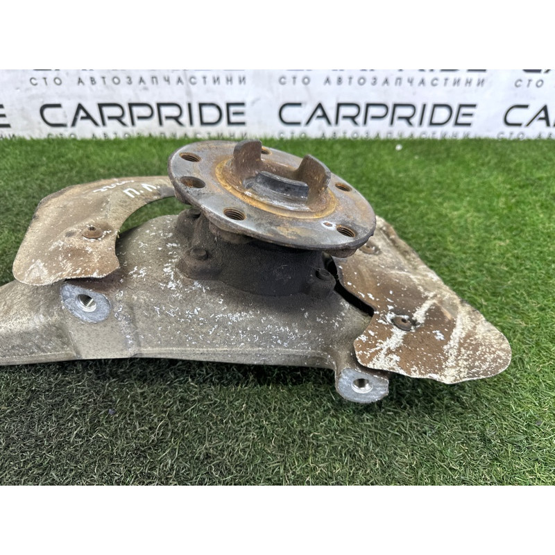 Поворотный кулак (подвеска) Volkswagen Touareg NF 2012 3.0 Hybrid CGFA 7P0407245B