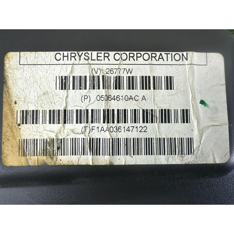 Сабвуфер (электрика) Jeep Grand Cherokee WK2 2014 3.0 Diesel 5064610AC