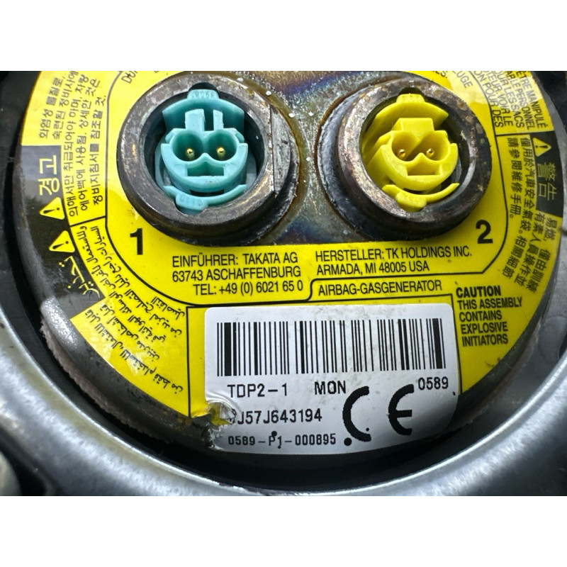 Airbag руля (airbag / безопасность) Jeep Grand Cherokee WK2 2018 3.6 6BM591X9AE