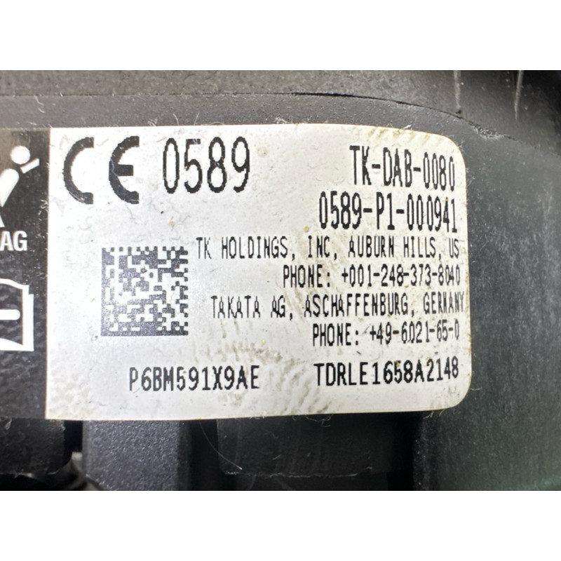 Airbag руля (airbag / безопасность) Jeep Grand Cherokee WK2 2018 3.6 6BM591X9AE