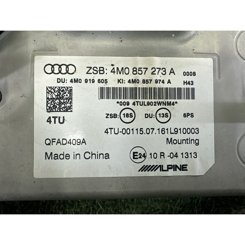 Монитор (электрика) AUDI Q7 4M 2017 3.0 CREC 4M0857273A6PS