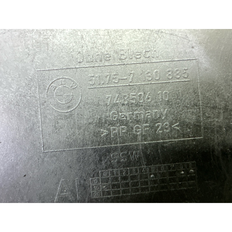 Защита днища (кузов и элементы) BMW 3-series E90 2010 3.0 N54 51757164155