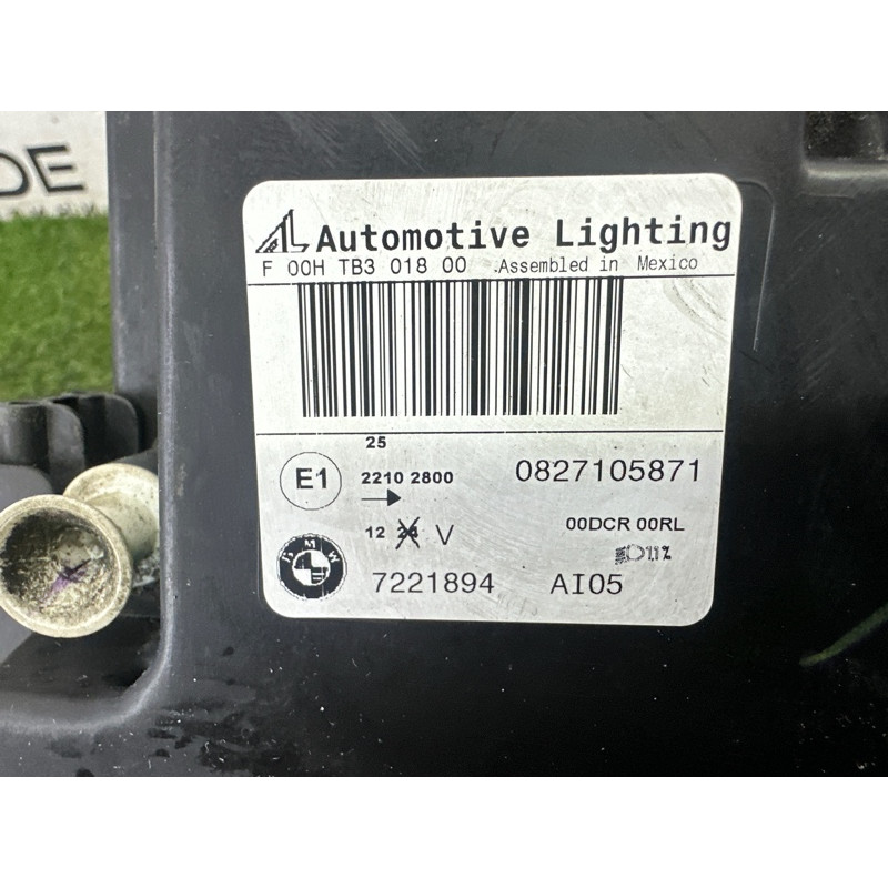 Фара (оптика) BMW X5 E70 2010 N57D30A 63117240790