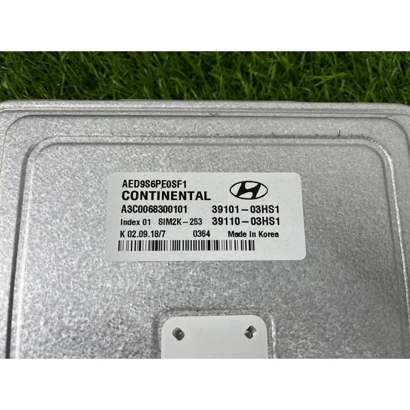 Блок управления двигателем (электрика / блоки управления) Hyundai Ioniq AE 2018 1.6 Hybrid 3911003HS1