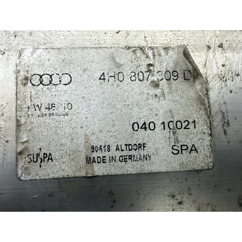 Усилитель бампера (наружные элементы кузова) AUDI A8 D4 2011 4.2 CDRA 4H0807309D