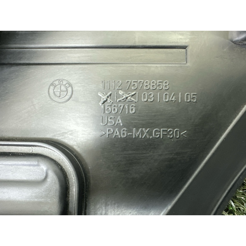 Декоративная крышка двигателя (двигатель и элементы) BMW 7-series F01 2011 3.0 N54 11127578858