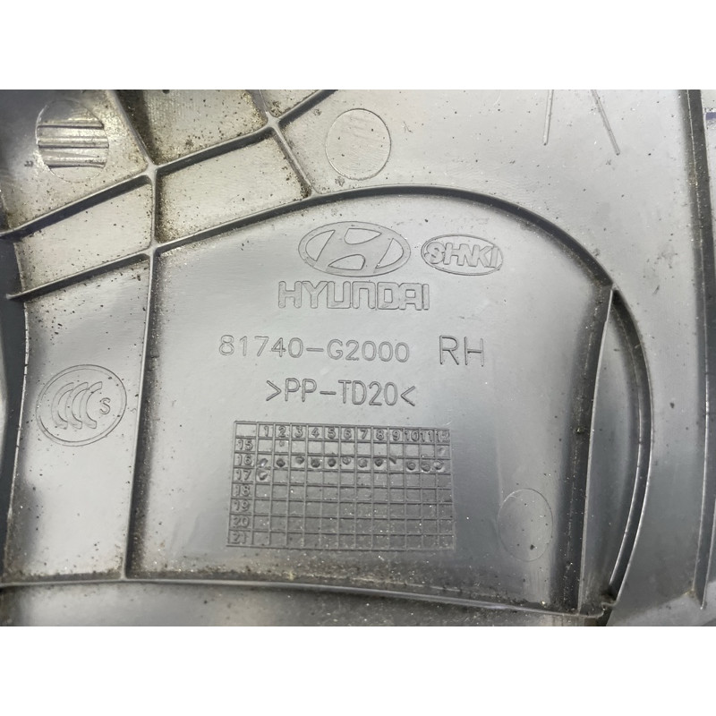 Обшивка крышки багажника (салон) Hyundai Ioniq AE 2017 1.6 81750G2000T9Y