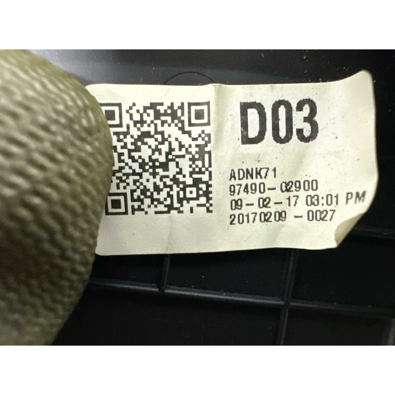 Дефлектор повітроводу (салон) Hyundai Ioniq AE 2017 1.6 97490G2900MBI