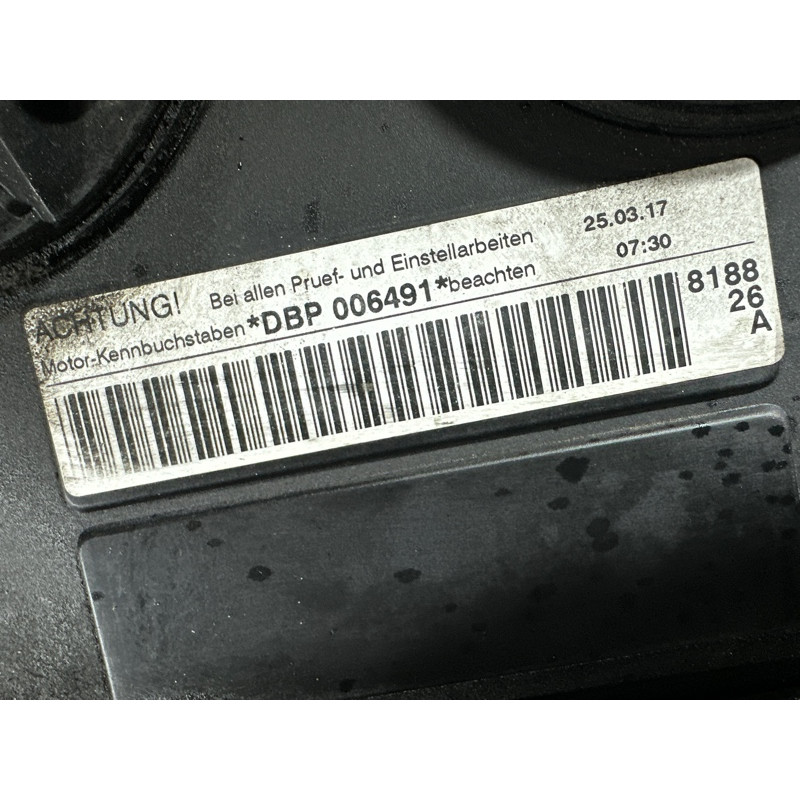 Двигатель (двигатель и элементы) AUDI A4 B9 2017 2.0 TFSI 06L100033D