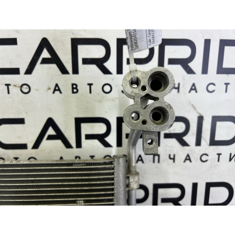 Радиатор кондиционера (отопление и кондиционирование) Volkswagen Touareg NF 2012 3.6 7P0820411A