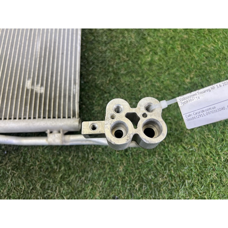 Радиатор кондиционера (отопление и кондиционирование) Volkswagen Touareg NF 2012 3.6 7P0820411A