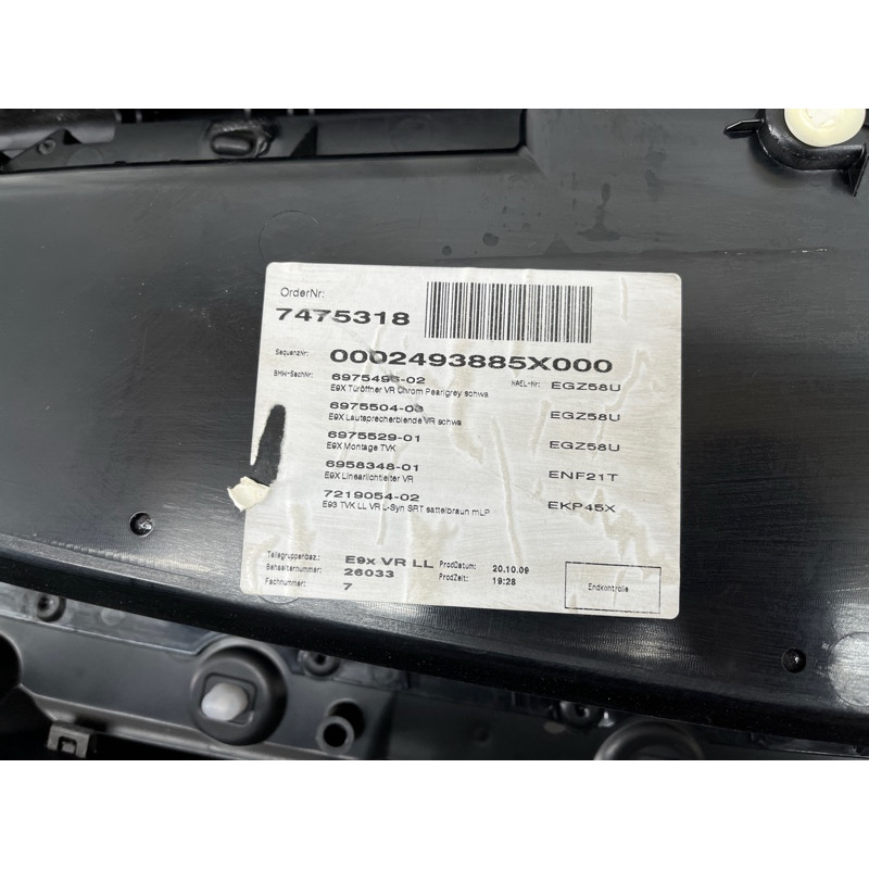 Дверная карта (салон) BMW 3-series E93 2010 3.0 N52
