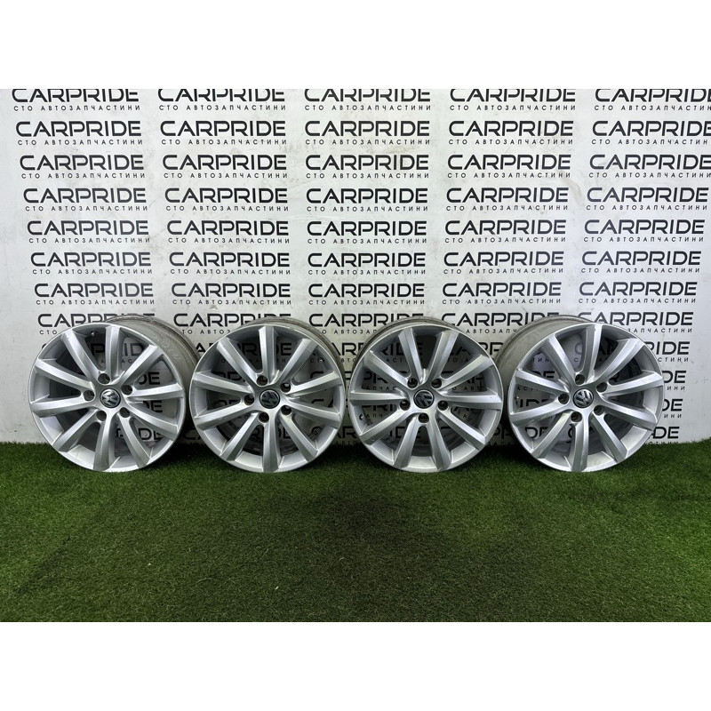 Комплект дисків 5x130 R18 8Jx18H2 ET53 (диски на авто) Volkswagen Touareg NF 2012 3.0 TDI 7P6601025B8Z8