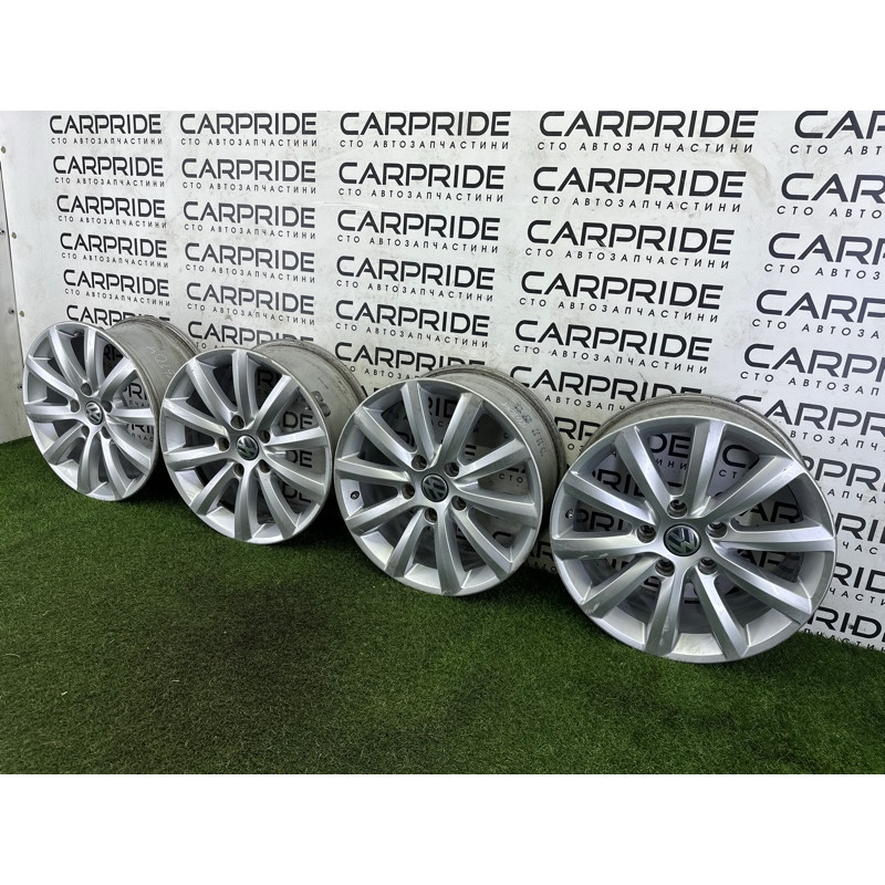 Комплект дисків 5x130 R18 8Jx18H2 ET53 (диски на авто) Volkswagen Touareg NF 2012 3.0 TDI 7P6601025B8Z8
