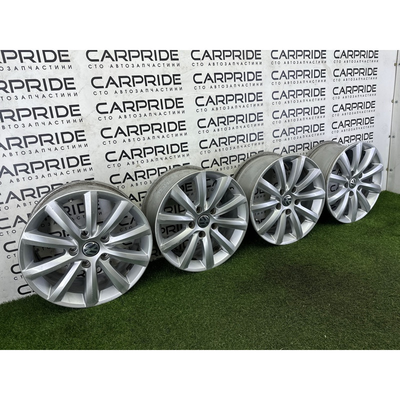 Комплект дисків 5x130 R18 8Jx18H2 ET53 (диски на авто) Volkswagen Touareg NF 2012 3.0 TDI 7P6601025B8Z8